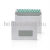 LC/6 szilikonos 114x162 mm, bélésnyomott , jobb 35x90 mm ablakos boríték